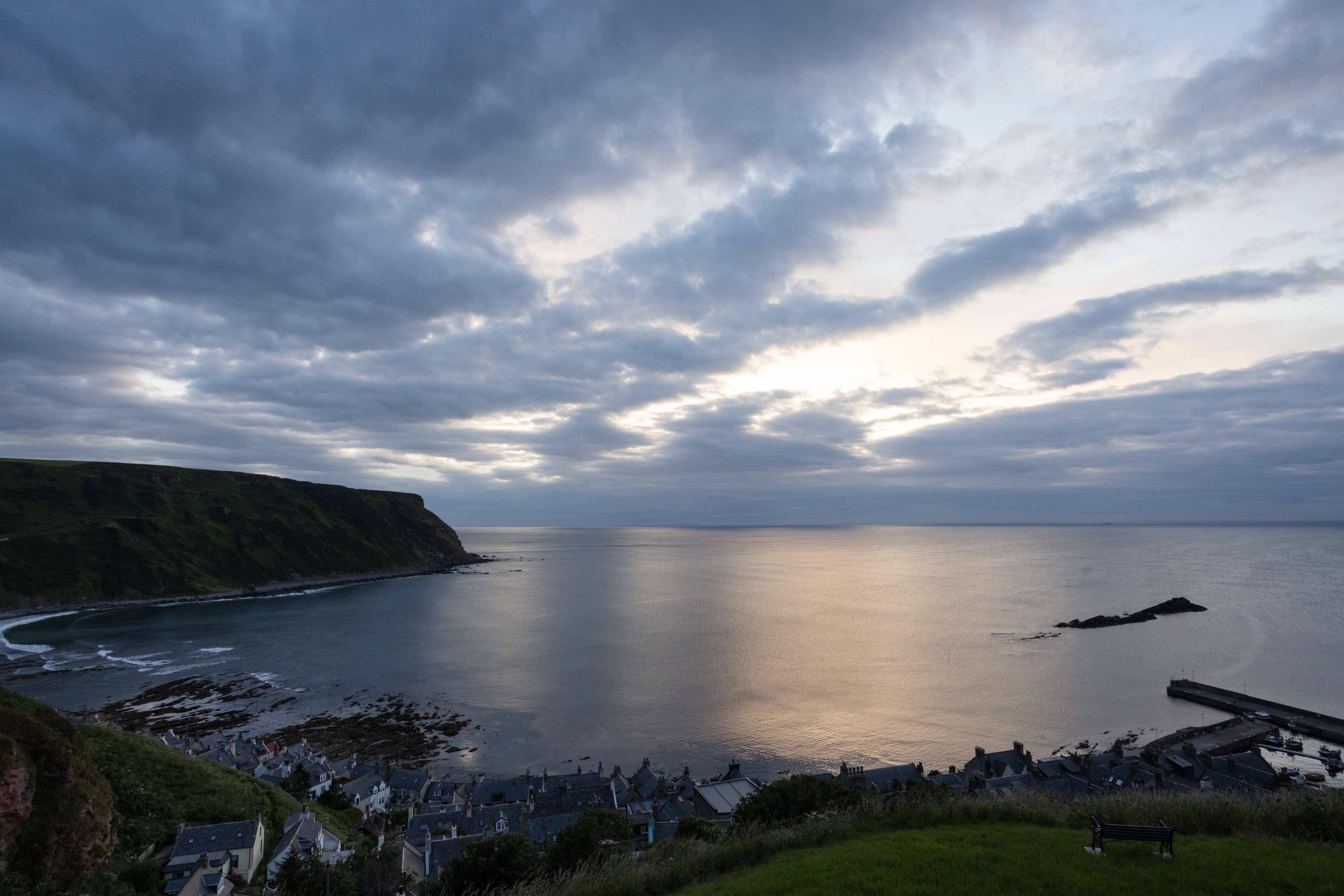 The Moray Firth at dusk