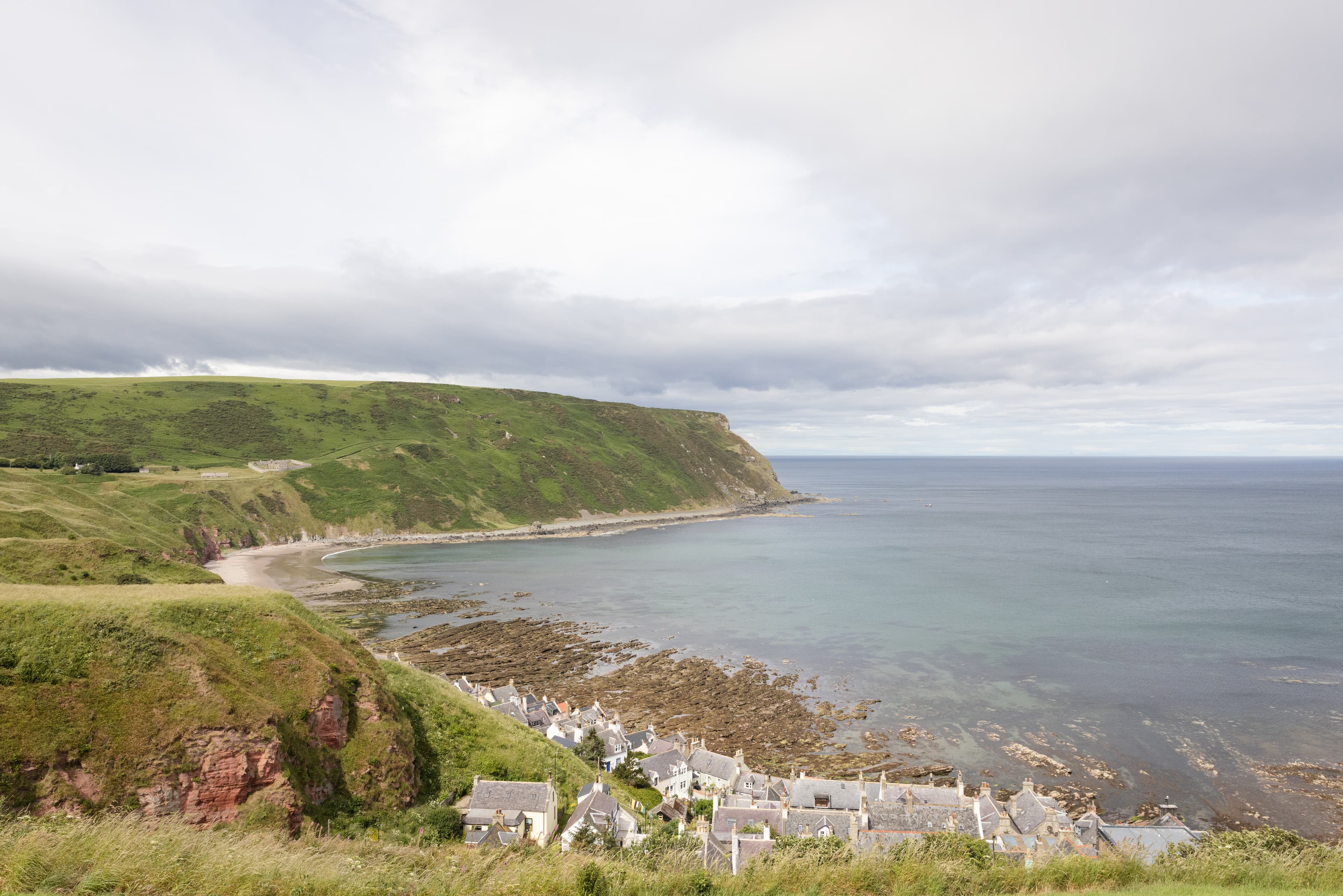 Clifftop view over the Moray Firth
