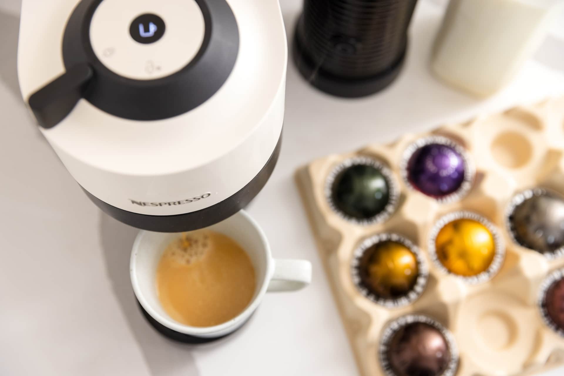 Coffee machine detail